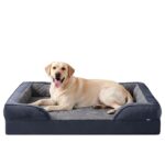 JOEJOY Extra Large Dog Bed – Washable, Orthopedic, Waterproof Removable Cover, Anti-Slip Bottom, 114x81x17 cm – Sold by LOTGAILL / FBA