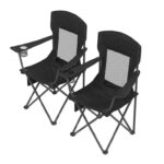 JOYFURNOS Camping Chairs Set of 2