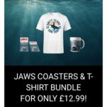 Jaws T-Shirt, Mug & Coaster Set Offer – Discount at Checkout