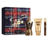 Jean Paul Gaultier Le Male Elixir 75ml Parfum Spray 10ml Parfum Spray 75ml Shower Gel Gift Set – with code