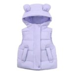 JiAmy Unisex Hooded Lightweight Gilet for 12-18 Months