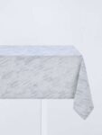 John Lewis Swish Jacquard Cotton Blend Tablecloth 250 x 160cm – Delivery from Store Only