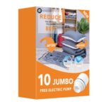 Jumbo Vacuum Storage Bags with Electric Pump (10)