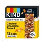 KIND Caramel Chocolate Peanut Bar 40g – Case of 12