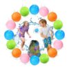 KOKODI 16 Reusable Water Balloons Self-Sealing, Quick-Fill