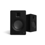 Kanto TUK Powered Bookshelf Speaker System – Matte Black 6 Year Warranty