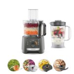 Kenwood MultiPro Compact – Food Processor 800W 2.1L Bowl 5 Accessories Grey