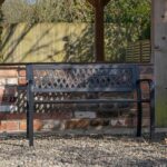 Keswick 2 Seater Outdoor Modern Lattice Design Metal Garden Patio Bench – Sold & Shipped By Cheaper Online Ltd