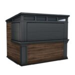 Keter Rosewood 9.1ft x 6.8ft (2.8 x 2.1m) Garden Bar Shed