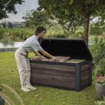 Keter Rosewood Signature 575 Litre (150 Gallon) Deck Box