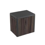 Keter Signature 113L City Outdoor Garden Storage Box – Rosewood Compact, WeatherResistant Storage