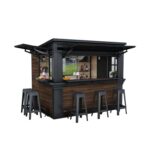 Keter Signature Outdoor Garden Bar – 7.61 x 6.89 ft