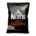 Kettle Sea Salt & Black Pepper Crisps 130g Gluten Free – £1.43 S&S Voucher