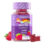 Kids Nighttime Gummies with Magnesium, L-Theanine, Vit B by Novomins – £6.74 S&S