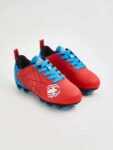 Kids Spider-Man Red Studded Football Boots – Size 3 / 4 – Free C&C