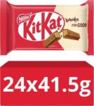 KitKat 4-Finger Milk Chocolate Biscuit Bar 24x 41.5g Bars – £8.55 / £7.65 S&S