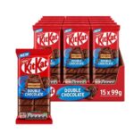 KitKat Double Chocolate Wafer Bars 15 X 99g