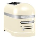 KitchenAid 5KMT2204BAC Artisan 2 Slice Toaster – Almond Cream