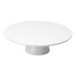 KitchenCraft Sweetly Does It Cake Stand/Cupcake Platter, Porcelain,