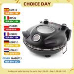 Klaif Electric Pizza Maker / Oven with 12 inch stone ( 420C / 1200W / 5 Temperature Levels )w/codeYouHomeDay Store