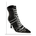 Knockout Sneaker Boot Heels – Black
