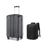 Kono Cabin Hard Shell Suitcase Set 553520cm Ryanair Backpack