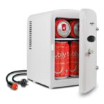 Koolatron Retro Mini Fridge 12V Portable White