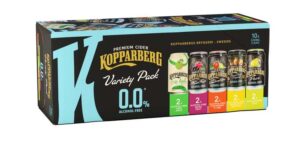 Kopparberg Fruit Cider Alcohol Free Variety pack 10x330ml cans (w/voucher)