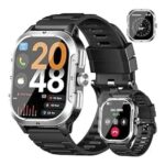 Kuizil Military Smartwatch for Men, IP68, 2.06 Display, Fitness Tracker