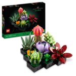 LEGO Botanicals Succulents – Build 9 Small Artificial Plants – 10309