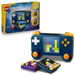 LEGO Creator 3in1 Retro Gaming Console – Transforms into an Arcade Machine or Computer w/Keyboard & Mouse 31380