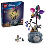 LEGO Disney Sallys Flowerpot Toy – DIY Bedroom Decor w/ 2 Artificial Flowers