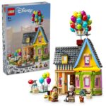 LEGO Disney and Pixar Up House Buildable Toy with Balloons, Carl, Russell and Dug Figures, Collectible Model Set