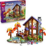 LEGO Friends Cosy Autumn Forest Cabin, w/ 4 Mini Dolls, 2 Pet Animal Figures & Accessories 42705 (Price at Checkout)