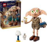 LEGO Harry Potter 2 in 1 Dobby the Free Elf Toy – Model Kit Transforms into a Kreacher Figure – DIY Kids Bedroom Decor – Gift for 8 Year Old Girls, Boys & Fans – 76469