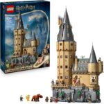 LEGO Harry Potter Hogwarts Castle: The Main Tower – Interactive Castle Toy with Modular Flying Key & Wizard Chess Rooms, plus 12 Minifigures – Gift for 10 Year Old Boys, Girls & Adult Fans 76454