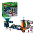LEGO Minecraft the Warden Encounter with Minifigure and TNT Rockfall