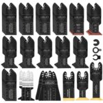 LEILUO 55 Pcs Multi Tool Blades Set, Wood Metal – Sold By LEILUO-EU