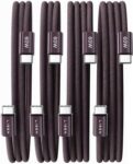 LISEN USB C to USB C Cable Charger 60W 4-Pack 0.5/1/2/2M USBC to USBC