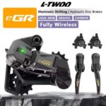 LTWOO EGR 2nd-Gen Full-Wireless Gravel Electronic Groupset, APP Programmable, Clutch Damping System (with code) LTWOO L-TWOO Official Store