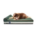 LaiFug Orthopedic Memory Foam Dog Bed with Waterproof Liner