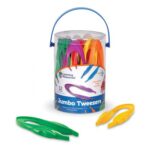 Learning Resources Kids Tweezers for Sorting & Counting, Set of 12, Ages 5