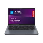 Lenovo IdeaPad Slim 3 Chromebook Plus 14 Inch Full HD Laptop Intel Core i3-N305 8GB RAM 256GB eMMC Chrome OS Storm Grey