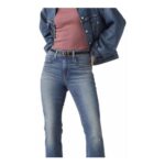 Levis 725 Womens High Rise Bootcut Jeans, Ducked-Out, 27Wx32L