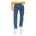 Levis Mens 501 Original Fit Jeans Stonewash 34W/34L