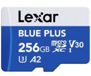 Lexar Blue Plus 170MBs MicroSDXC Memory Card with SD Adaptor – 256GB – Free C&C Only