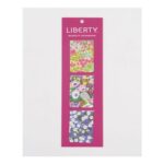 Liberty Three Pack Multicoloured Floral Magnetic Bookmarks