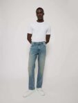 Light Tint Straight Fit Jeans With Stretch – Free C&C