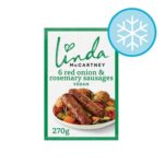 Linda McCartney 6 Vegan Red Onion & Rosemary Sausages 270g