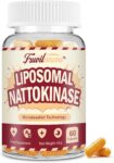 Liposomal Nattokinase Supplement 12,000 FU, 11-in-1 Formula with Microbeadlet Technology, Enzyme & Botanical Blend, 60 Vegan Capsules